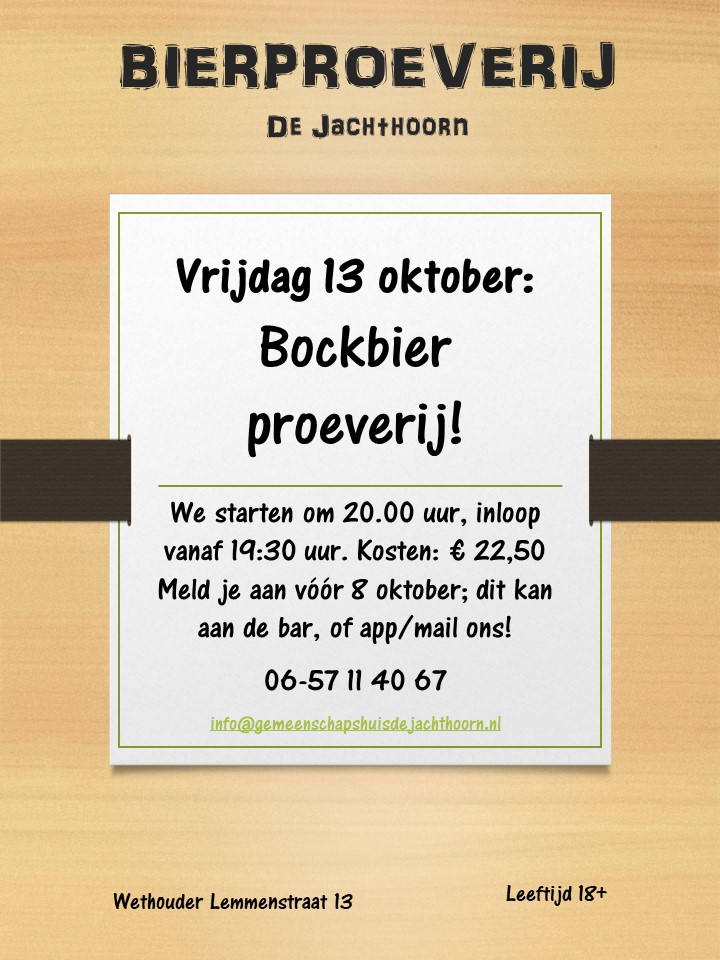 2023 10 bockbier proeverij