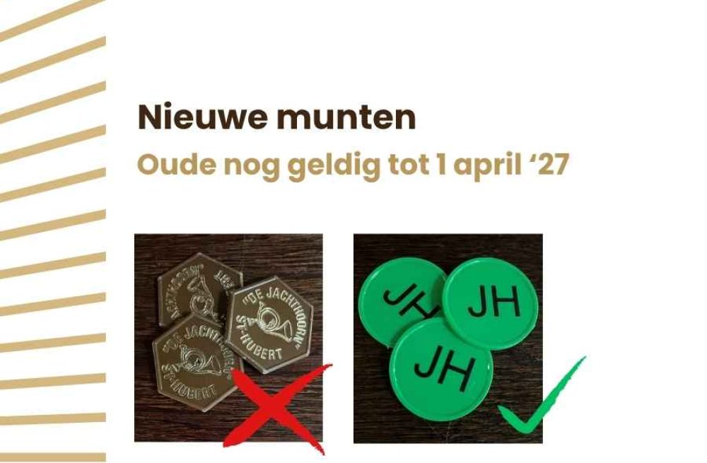 Nieuwe munten, oude nog geldig!