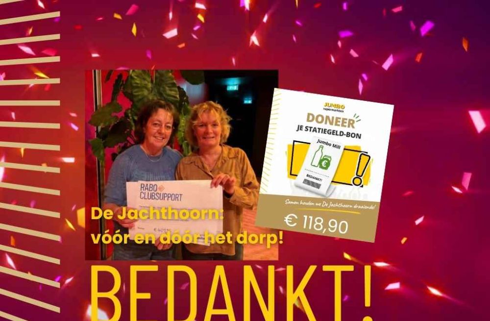Bedankt!