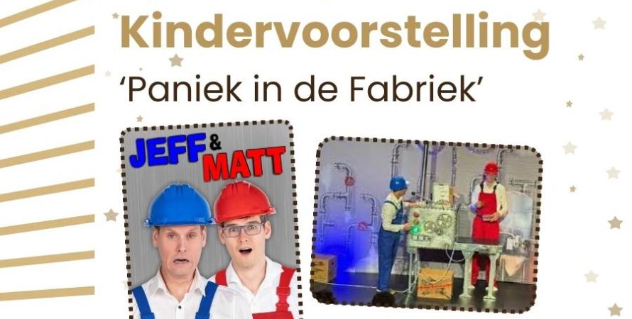 De Jachthoorn: Kindervoorstelling 'Paniek in de Fabriek'