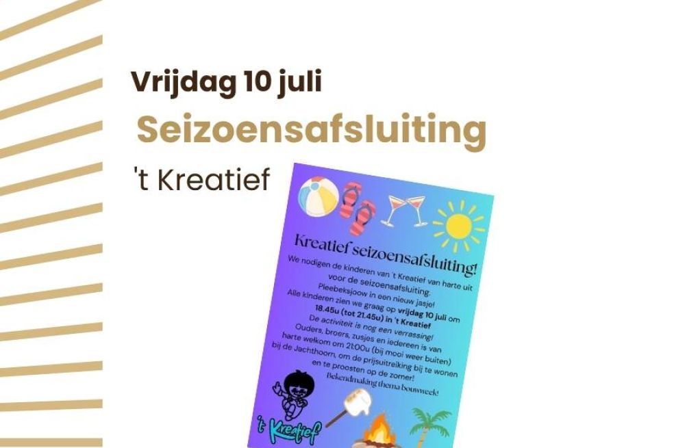 Seizoensafsluiting 't Kreatief