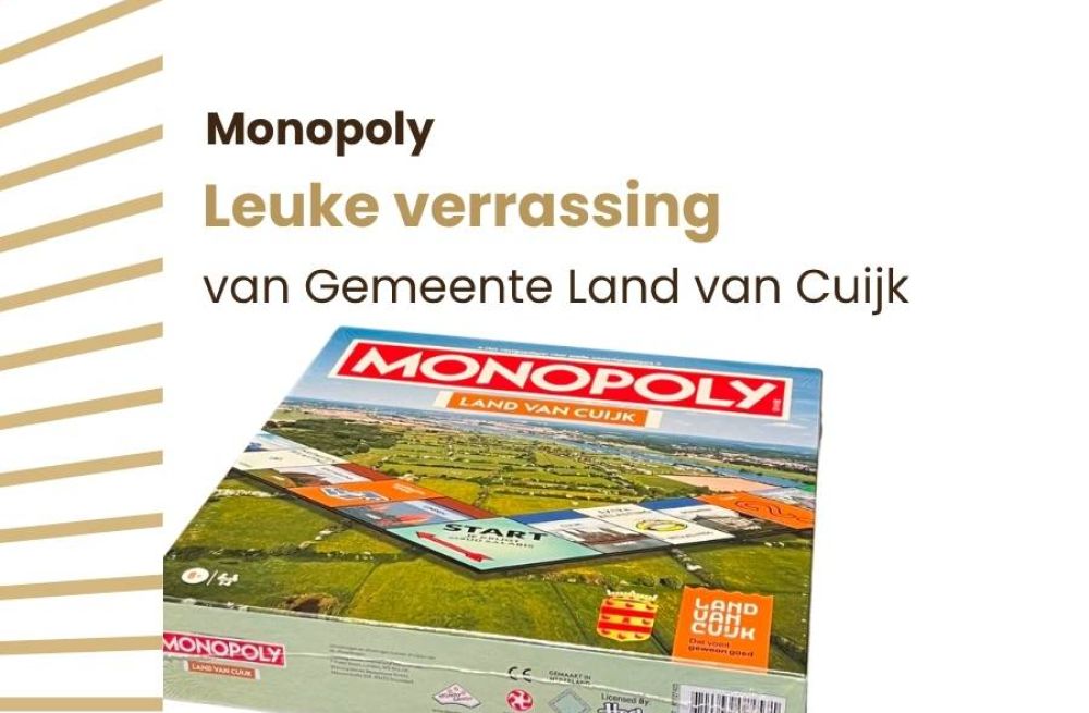 🎲 Een leuke verrassing van Gemeente Land van Cuijk!