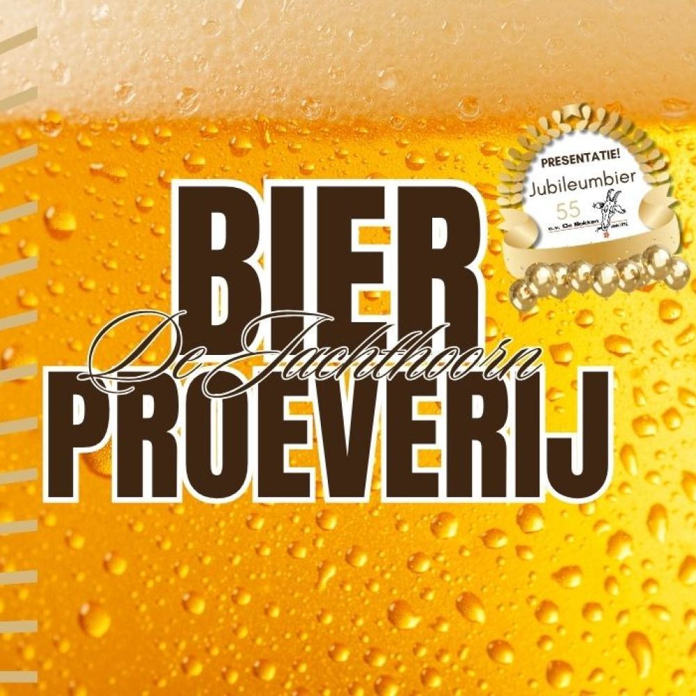 Bierproeverij én primeur: De Bokken presenteren jubileumbier