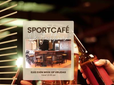 Nieuw! Sportcafé De Jachthoorn