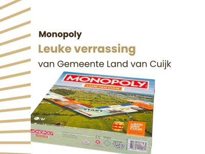 🎲 Een leuke verrassing van Gemeente Land van Cuijk!