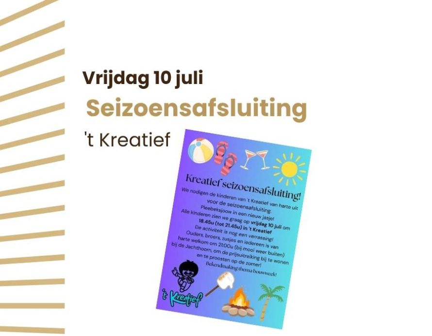 Seizoensafsluiting 't Kreatief