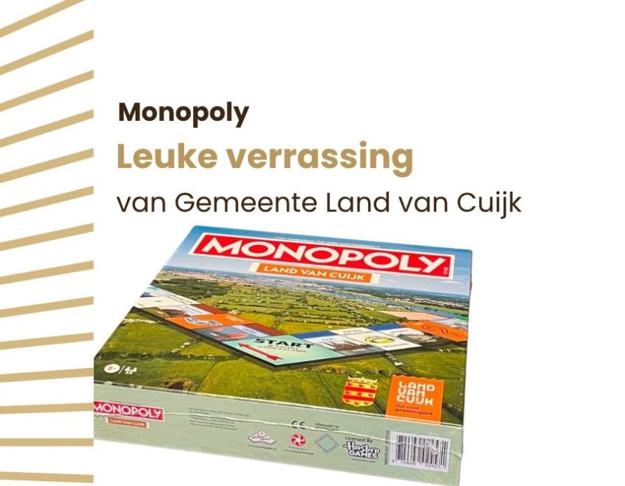 🎲 Een leuke verrassing van Gemeente Land van Cuijk!
