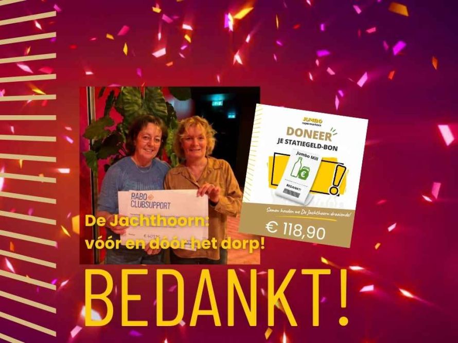 Bedankt!